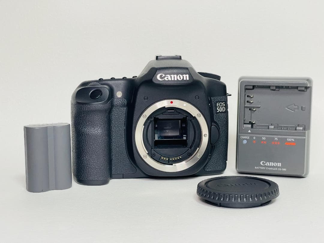★ショット数 7,618回★ CANON キャノン EOS 50D 付属品付