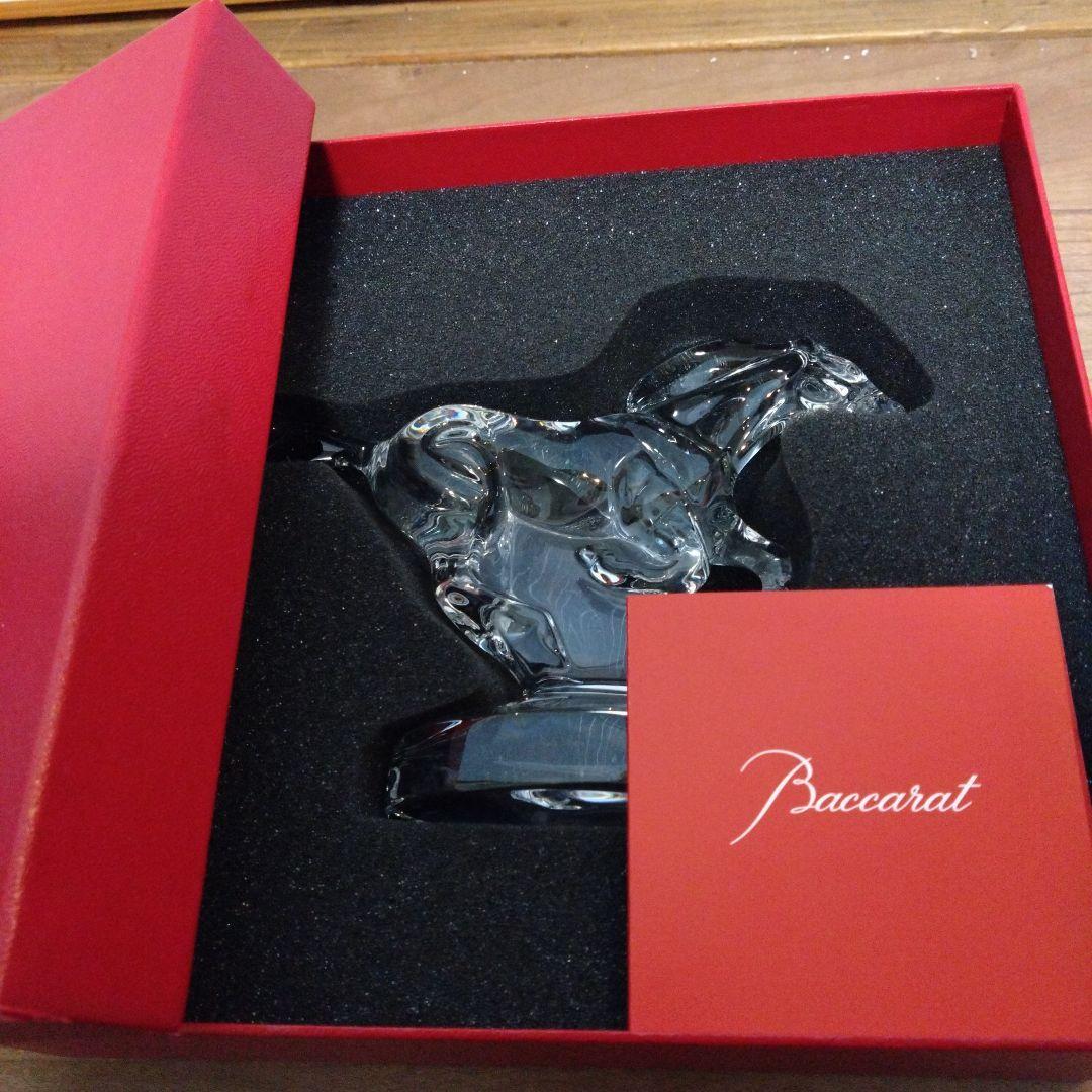 Baccarat　クリスタル製 馬の置物