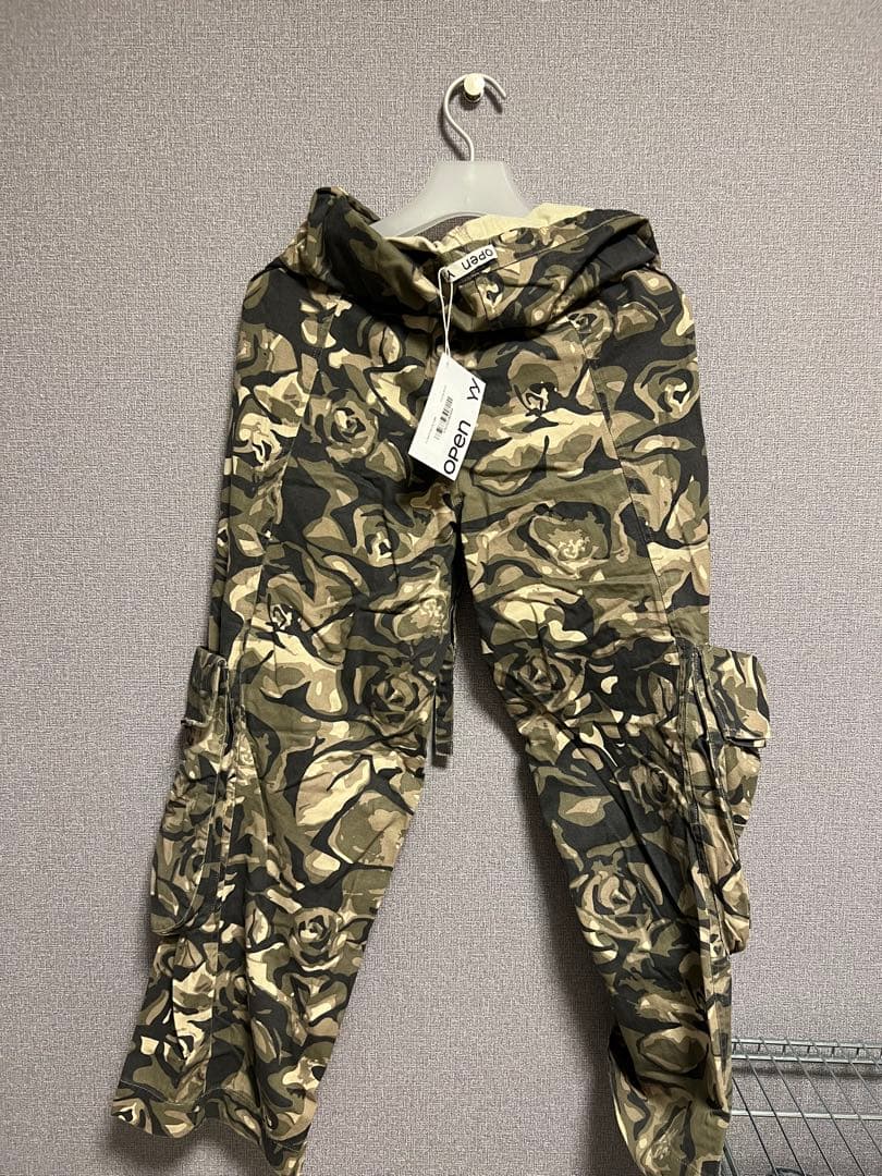 Open Yy カモフラ　カーゴパンツ