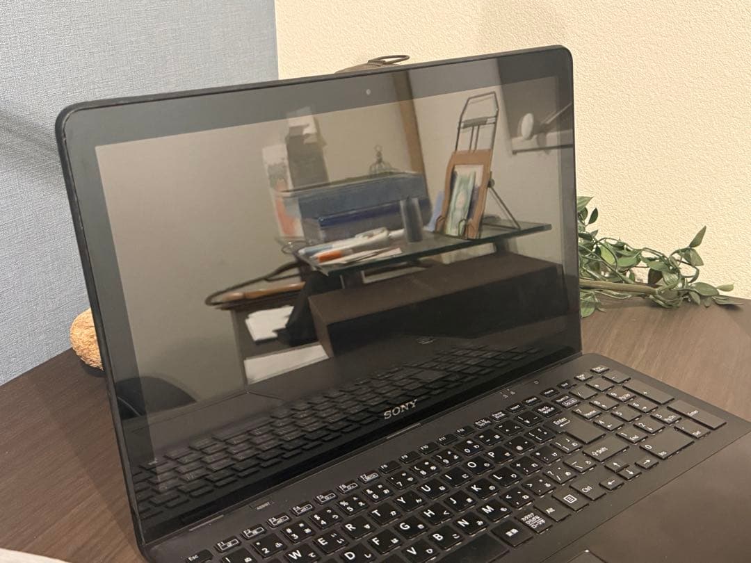 SONY VAIO ブラック 起動失敗 ジャンク品