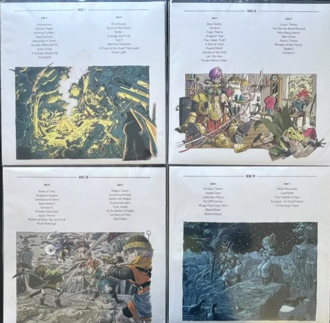 希少 未使用 海外盤 クロノトリガー サウンドトラック レコード 限定セット