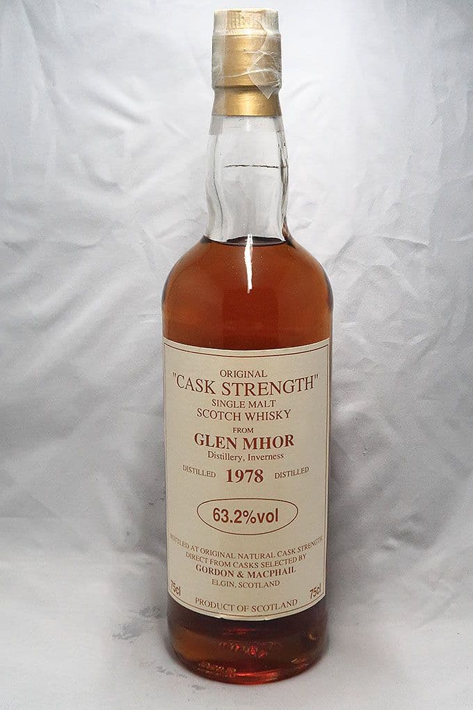 グレンモール１９７８ ゴードン＆マクファイル社 オリジナルカスクストレングス