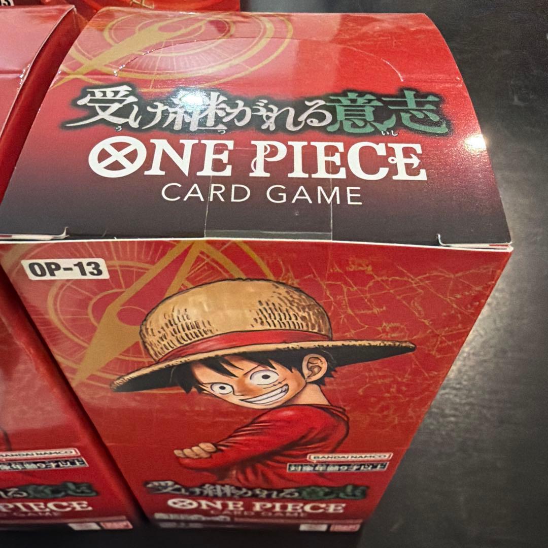 ワンピースカード 受け継がれる意志 ヒロインズエディションBOX テープ付き