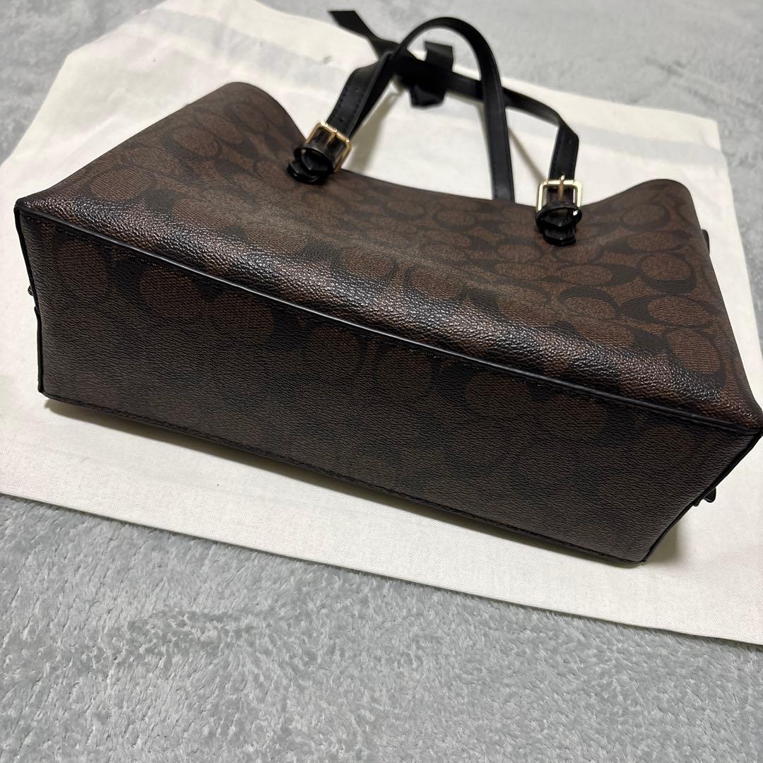 COACH ハンドバッグバッグ ブラウン