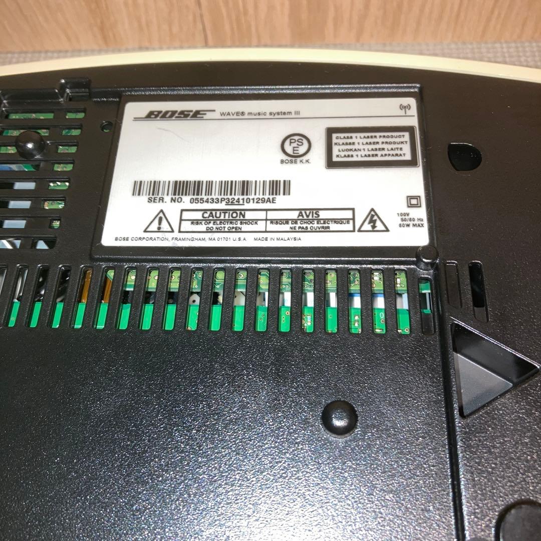 完動&メンテ品　Bose wave music system Ⅲ