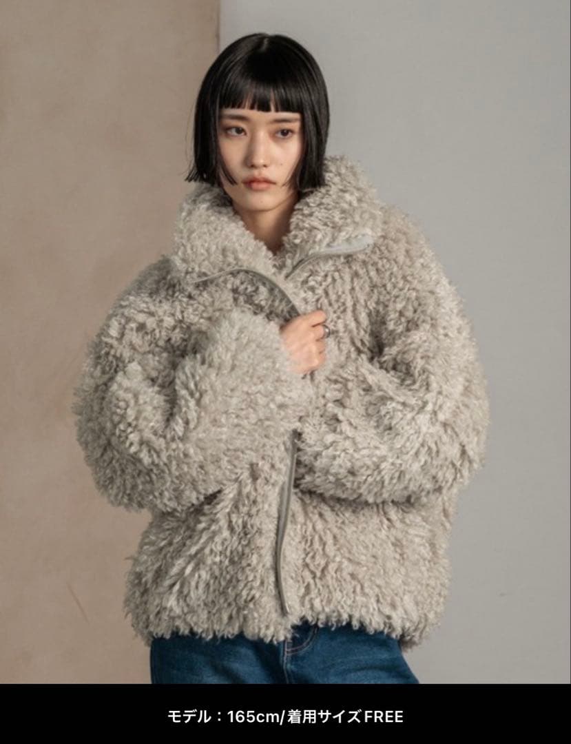 misa⭐︎　LOWRYS FARM プードルファーブルゾン