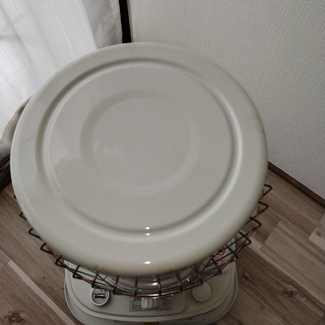 18畳〜23畳　強力暖房　CORONA　対流型石油ストーブ遠赤外線炎筒　ホワイト