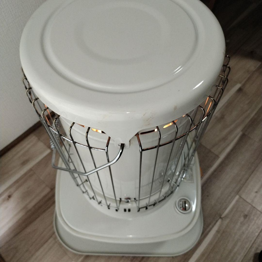 18畳〜23畳　強力暖房　CORONA　対流型石油ストーブ遠赤外線炎筒　ホワイト