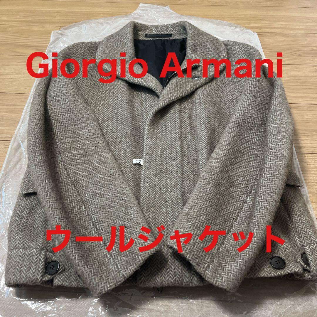 【iv】ジョルジオアルマーニ　ウールジャケット