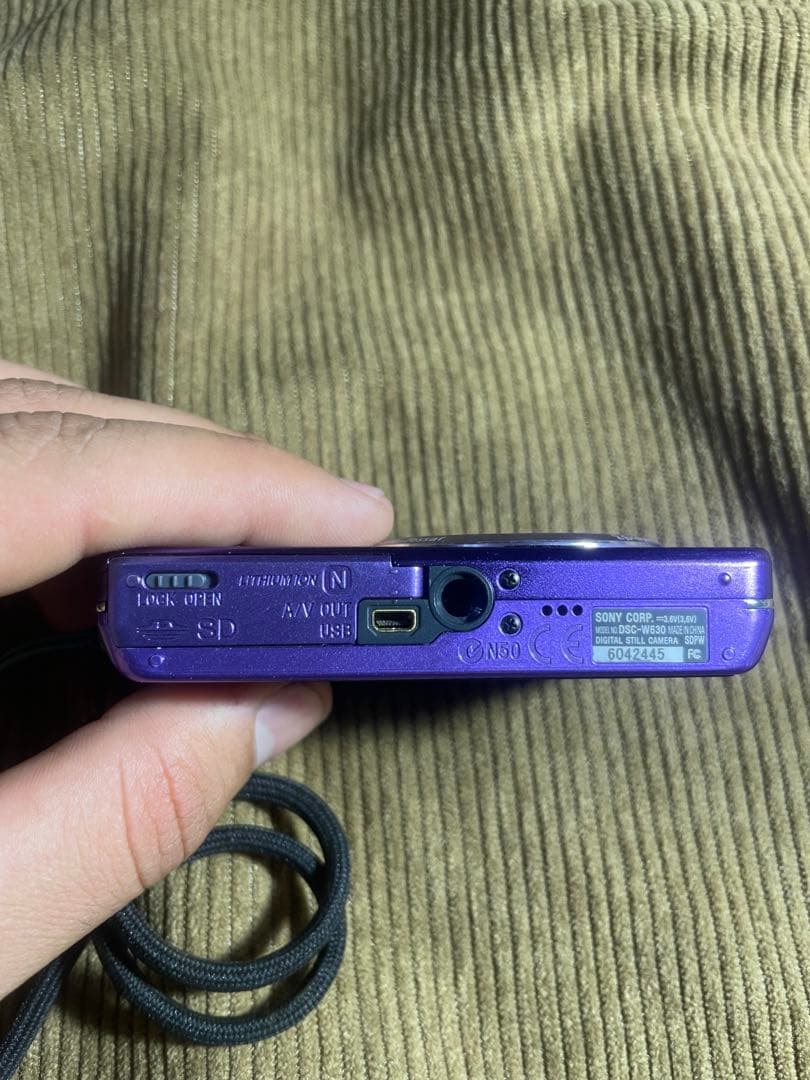 SONY Cyber-shot DSC-W630 紫