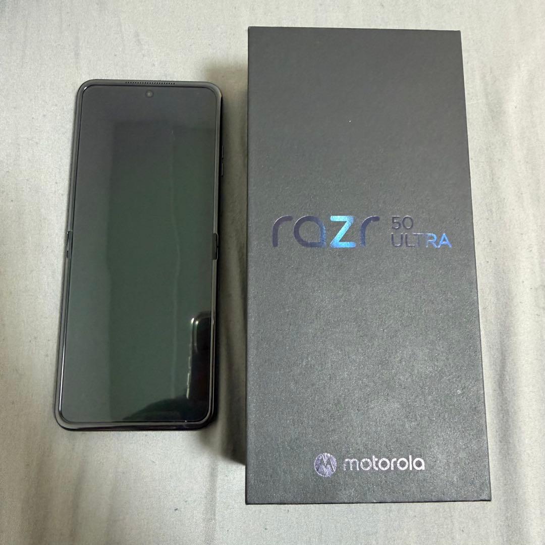 新品Motorola razr 50 ULTRA Sotbank版フリー