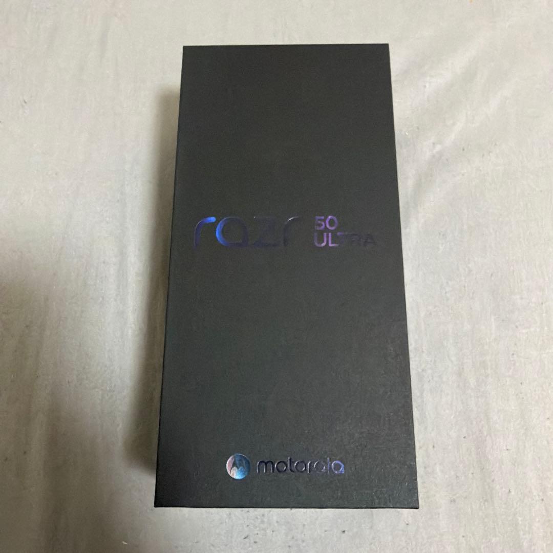 新品Motorola razr 50 ULTRA Sotbank版フリー