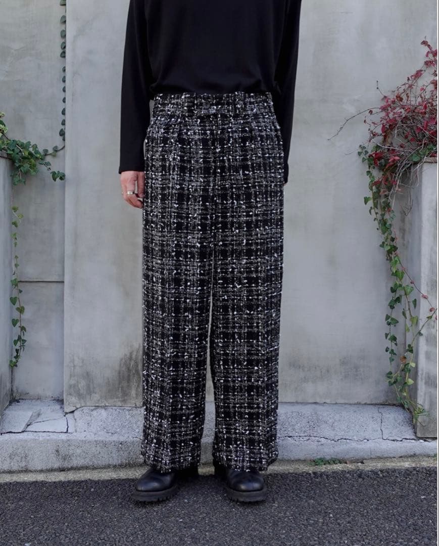 パンツ NEZU YOHINTEN/ FANCY TWEED TANGO PANTS
