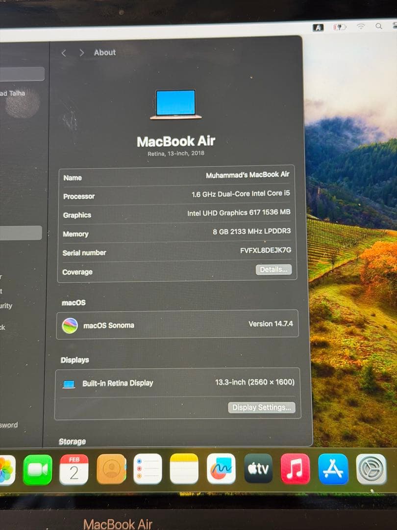 く*ま様 MacBook Air 13インチ（2018年モデル）