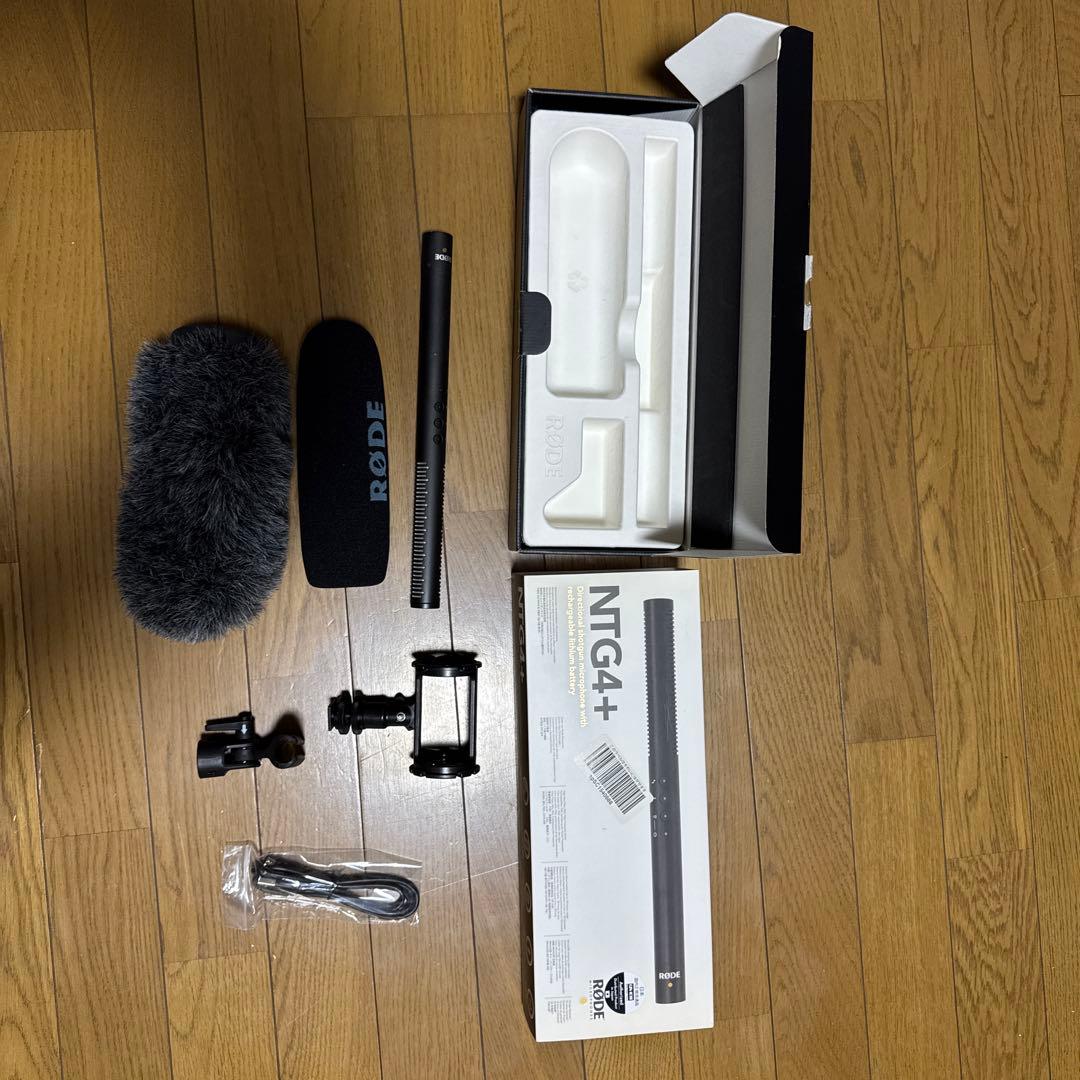 RODE NTG4+ ショットガンマイク