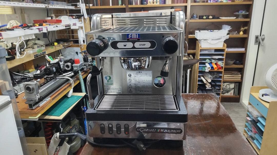 FMI LA-CIMBALI エスプレッソマシン M21JU-S/1　１００V