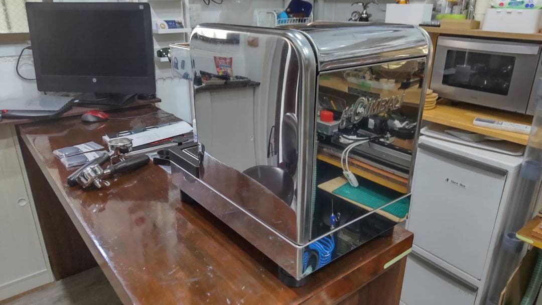 FMI LA-CIMBALI エスプレッソマシン M21JU-S/1　１００V