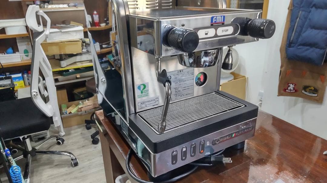 FMI LA-CIMBALI エスプレッソマシン M21JU-S/1　１００V