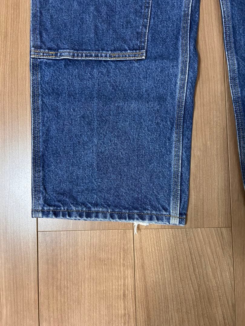 カーハート　ダブルニー　Carhartt 革パッチ