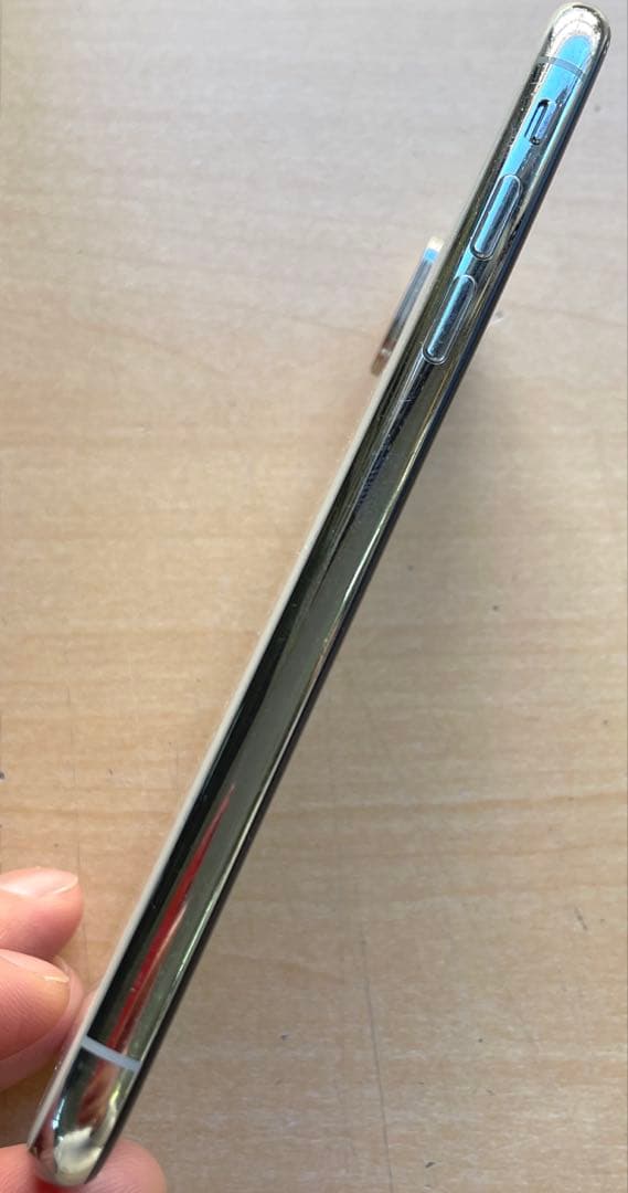 iPhone X シルバー　64GB A1902 美品　バッテリー90% #2