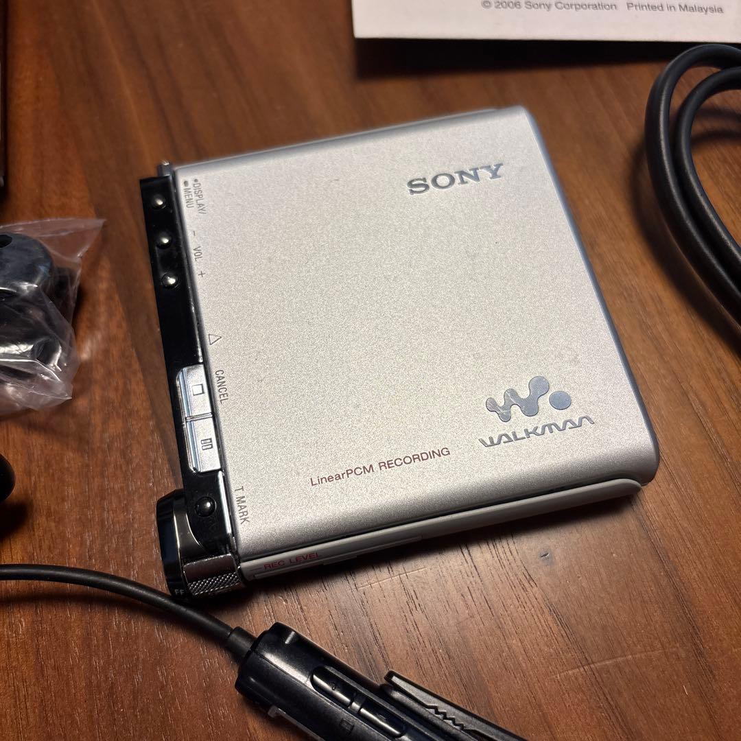 【付属品完備】SONY MZ-RH1 ポータブルMDプレーヤー