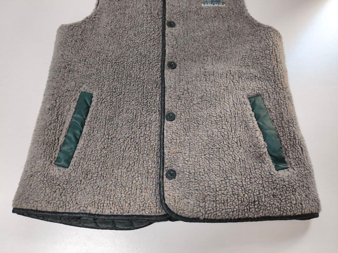 程度　極上　パタゴニア リサイクルコレクション リバーシブルベスト