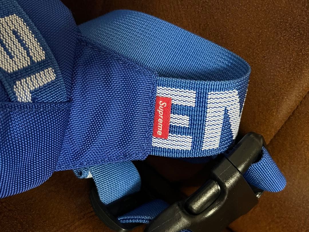 【美品】Supreme 18SS Waist Bag（blue）