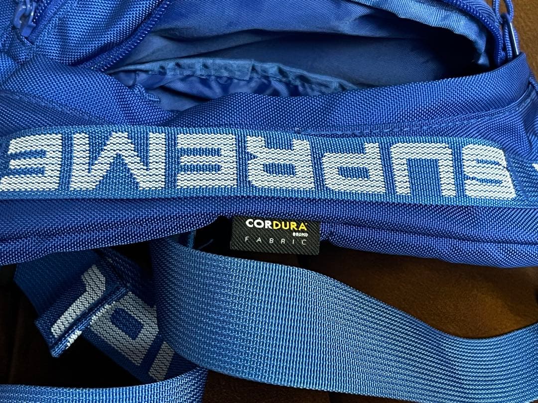 【美品】Supreme 18SS Waist Bag（blue）