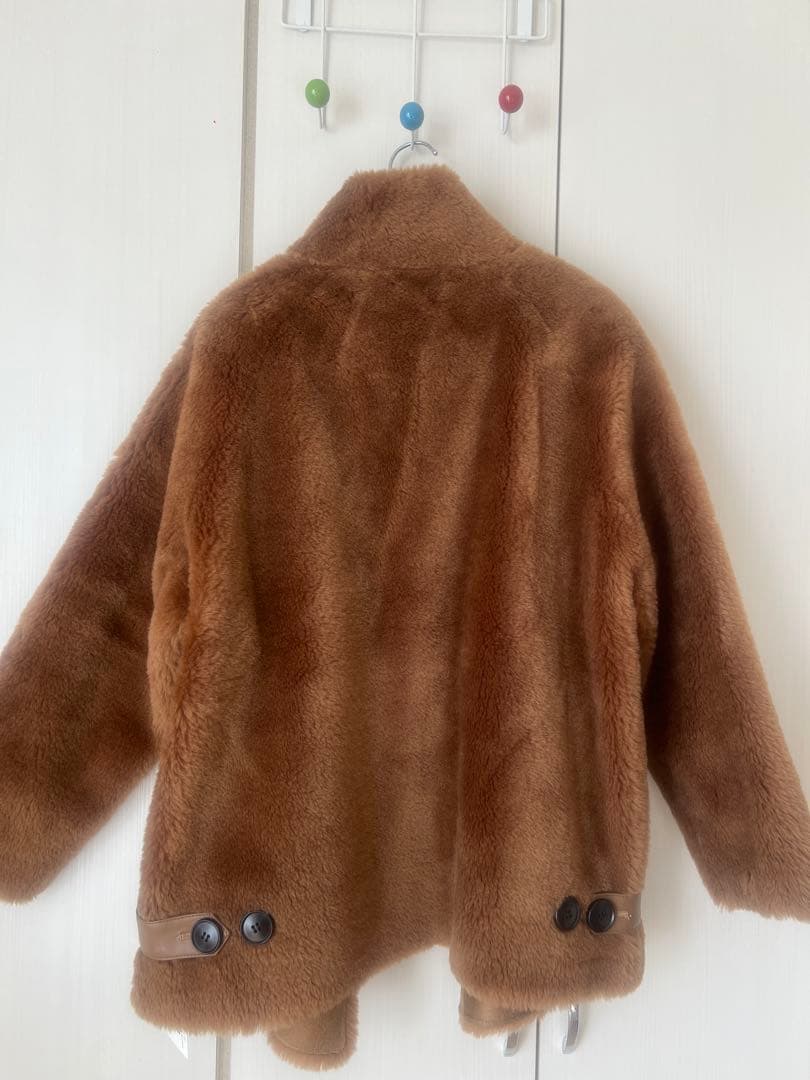 ウール、ムートンコート