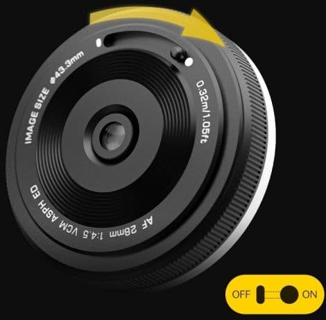 VILTROX 28mm F4.5 Eマウント【室内試撮のみ、ほぼ未使用品】