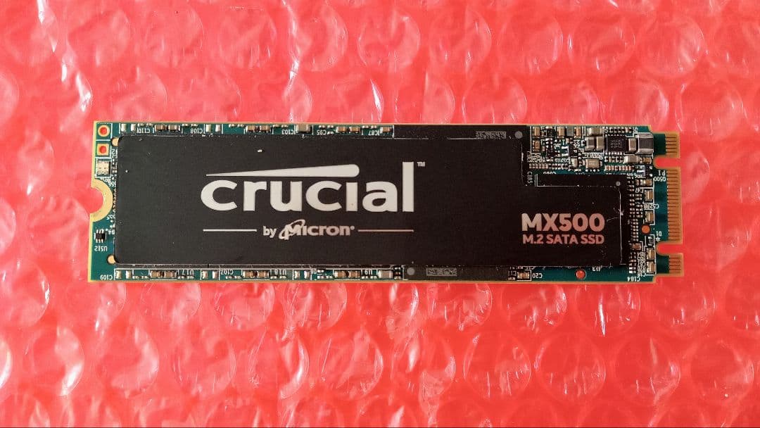 Crucial SSD M.2 1000GB MX500シリーズ　①