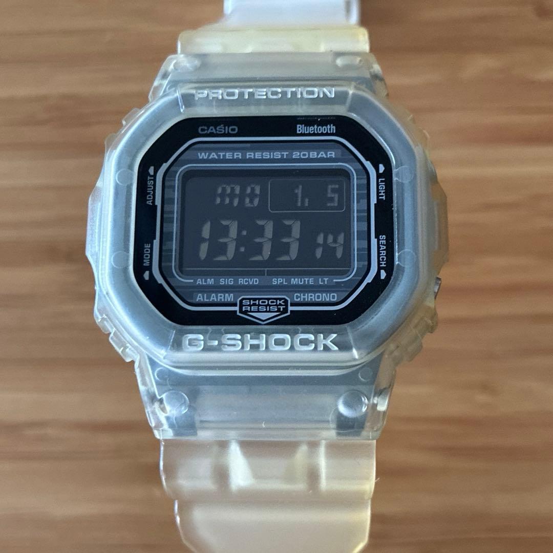 カ*ヅ様 G-Shock DW-B5600 スケルトングラデーションBlueto