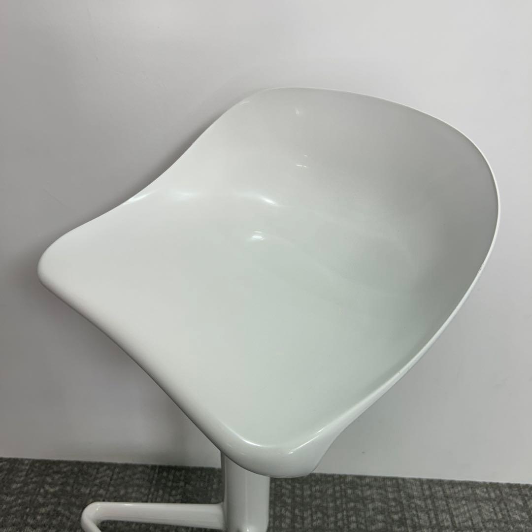 Kartell カウンターチェア SPOON ホワイト ハイチェア ハイスツール