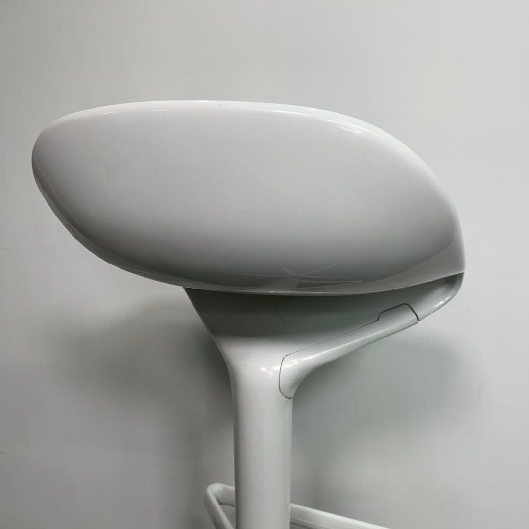 Kartell カウンターチェア SPOON ホワイト ハイチェア ハイスツール