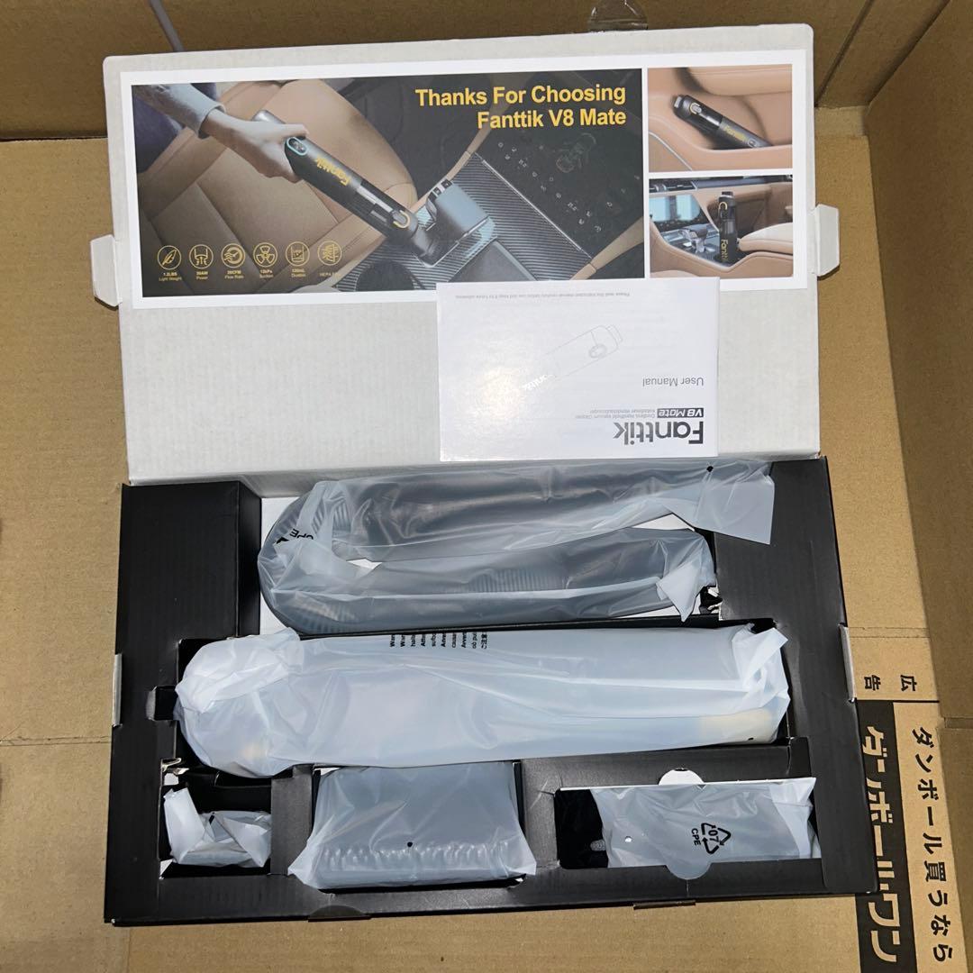 Fanttik Slim V8 Apex ハンディクリーナー 車用掃除機