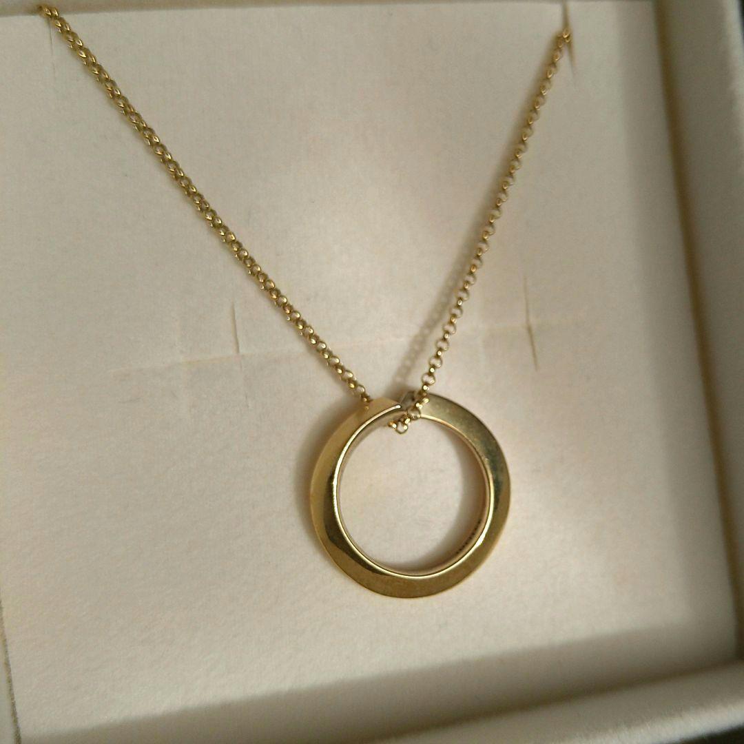 【Jouete 】ジュピター リング ネックレス ゴールド　リング型 サークル