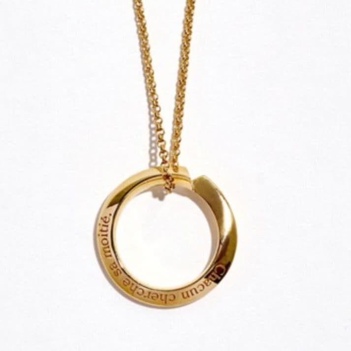 【Jouete 】ジュピター リング ネックレス ゴールド　リング型 サークル