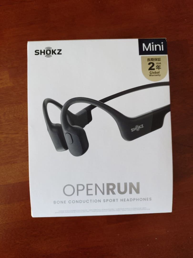 SHOKZ OPENRUN Mini 骨伝導ヘッドフォン ブラック