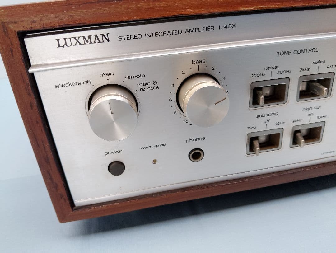 LUXMAN L-48Xプリメインアンプ（ よ5)