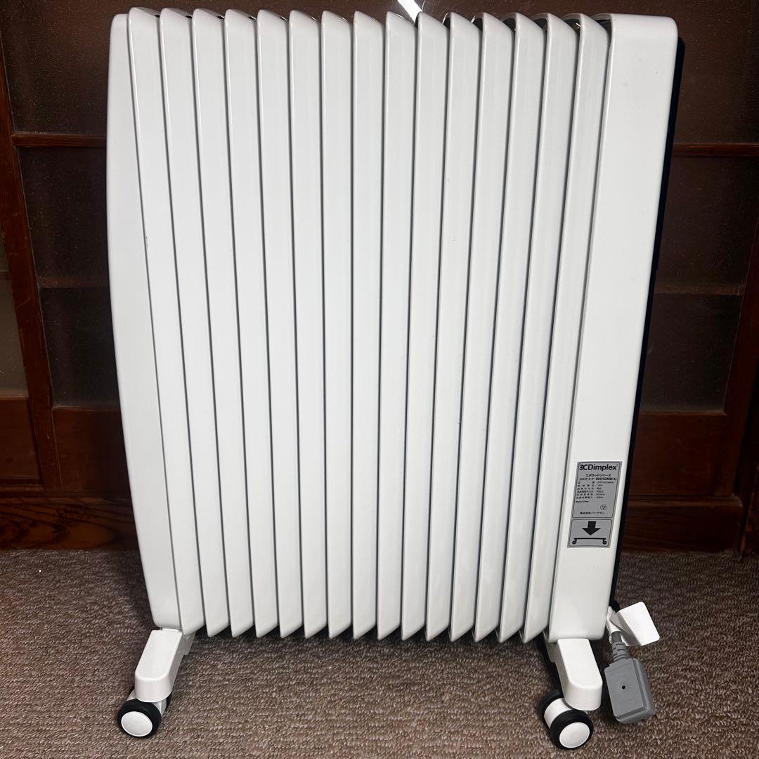 【美品】DIMPLEX EVR12ECOMBA1 B05 オイルフリーヒーター