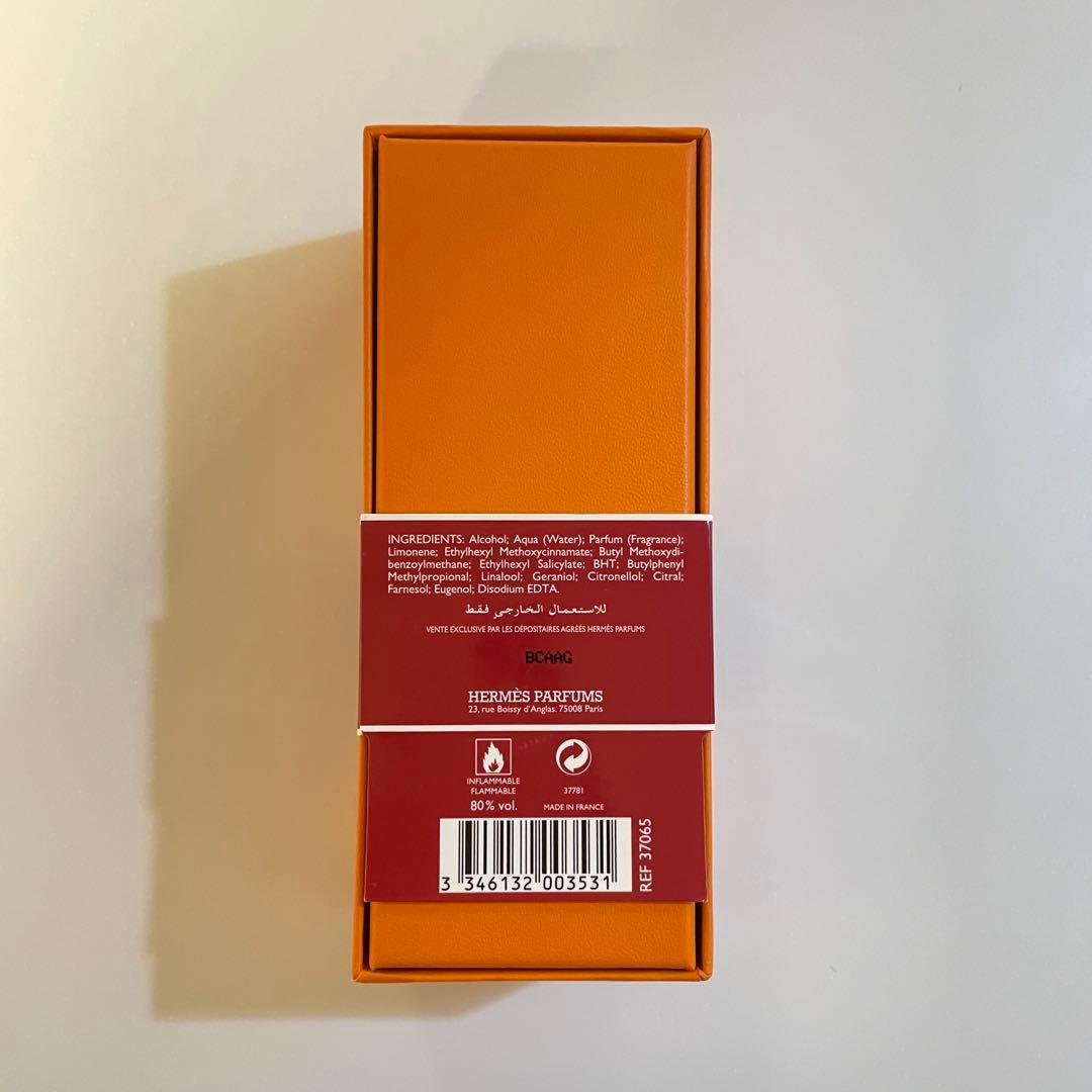 HERMES オー デ コロン オー ドゥ ルバーブ エカルラット 100ml