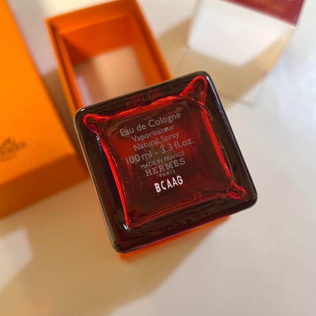 HERMES オー デ コロン オー ドゥ ルバーブ エカルラット 100ml