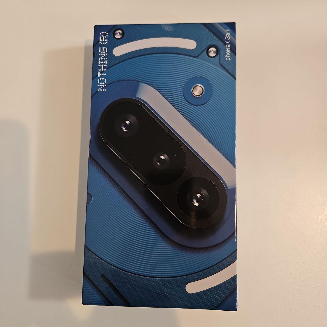 り*。様 Nothing Phone (3a) ブルー 8GB