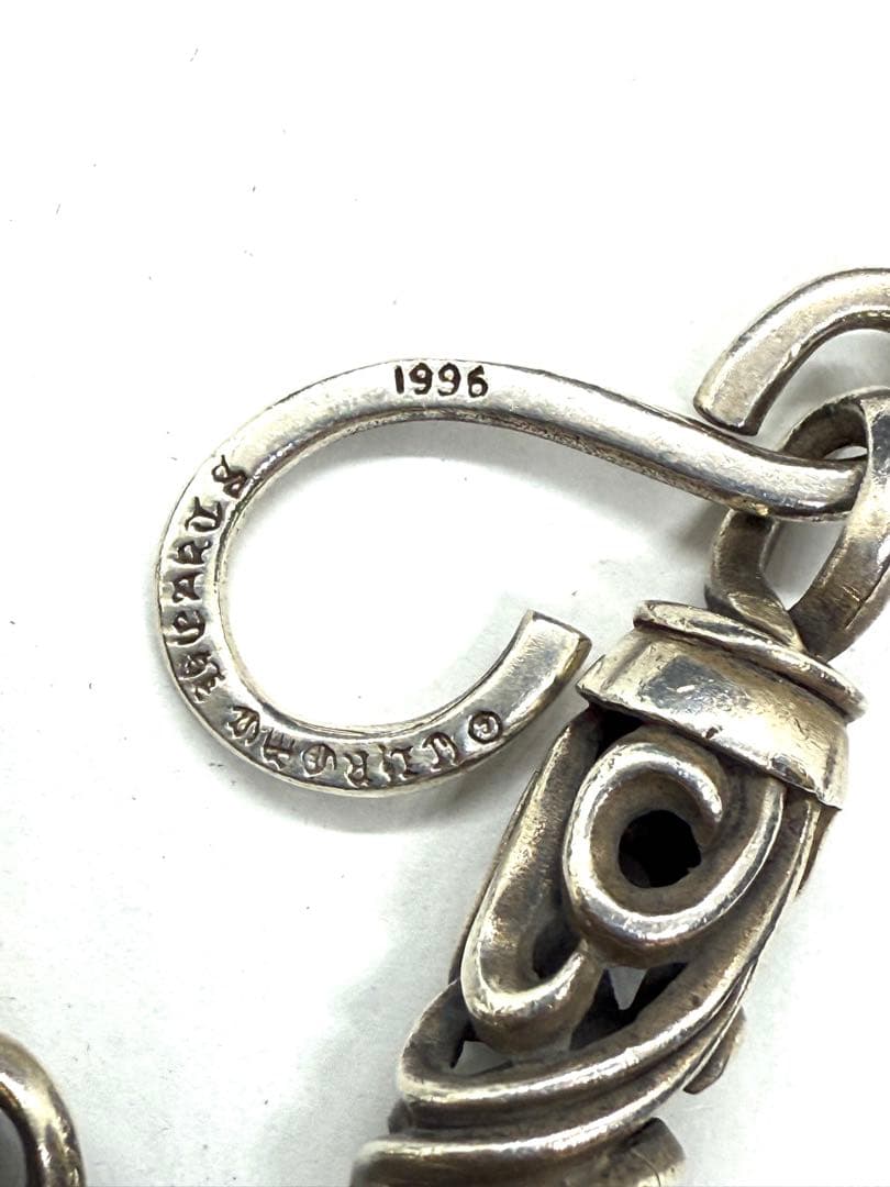 L776 超重厚silver925 ローラー ウォレットチェーン