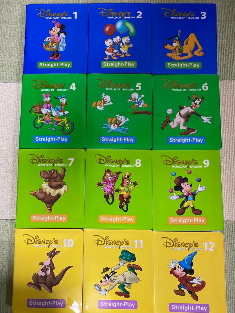 2016年　DWE ストレートプレイDVD 新子役 ディズニー英語