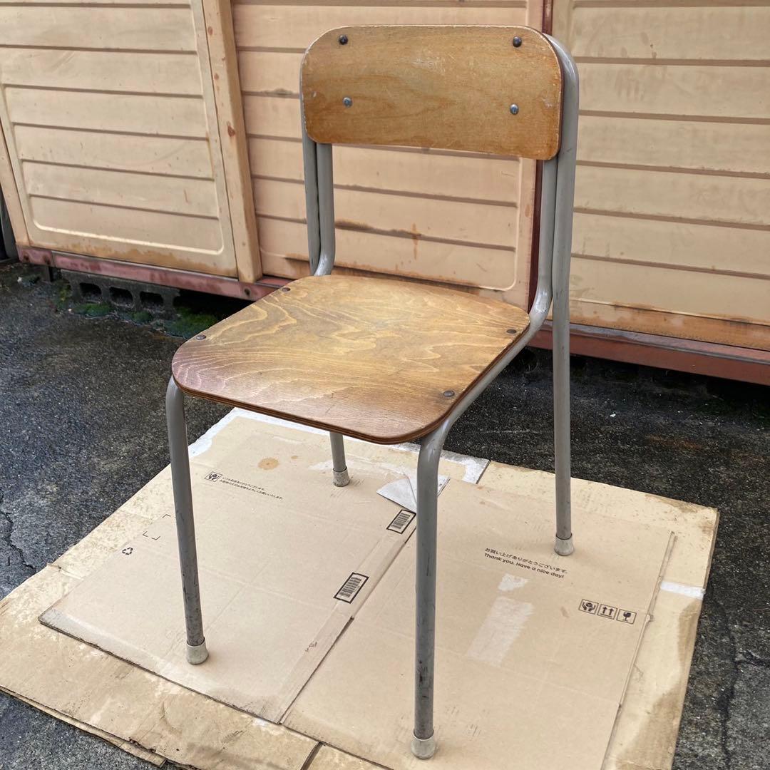 3点セット チトセ 学校 椅子 レトロ EFG