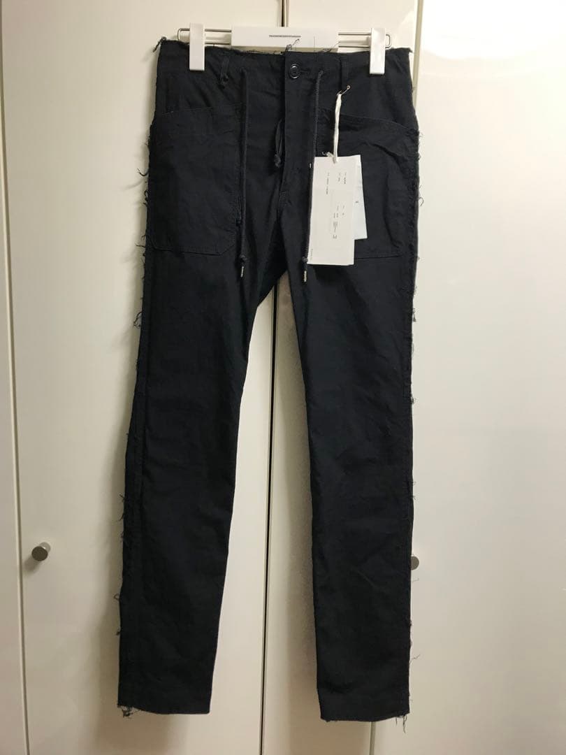 格安　名作　ソロイスト　ファティーグパンツ　soloist ネイビー