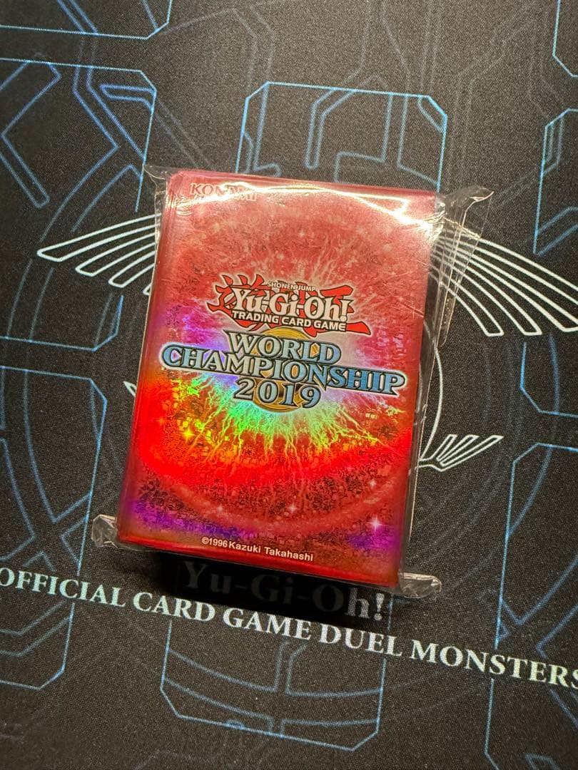 遊戯王WCS2019 スリーブ赤　100枚