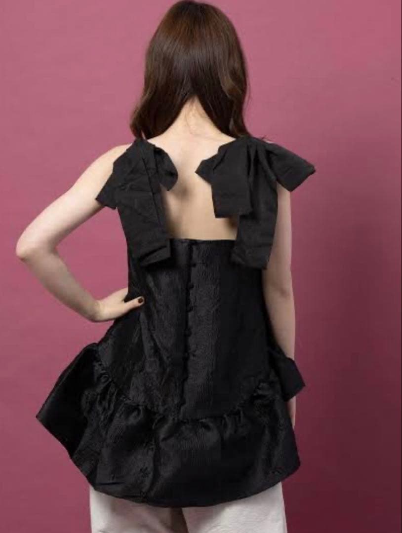 sister jane ブラックビスチェ Sサイズ　LITMUS リトマス