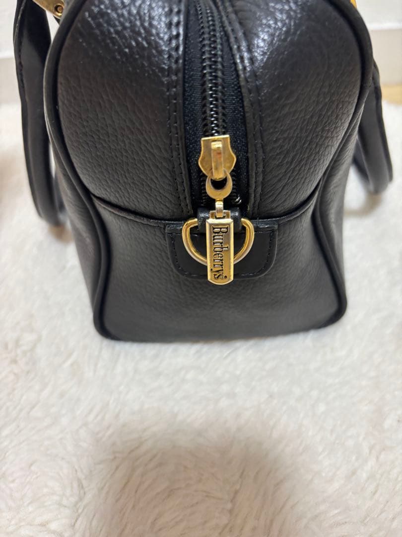 BURBERRY バーバリー バーバリーズ　ハンドバッグ ブラック　ヴィンテージ